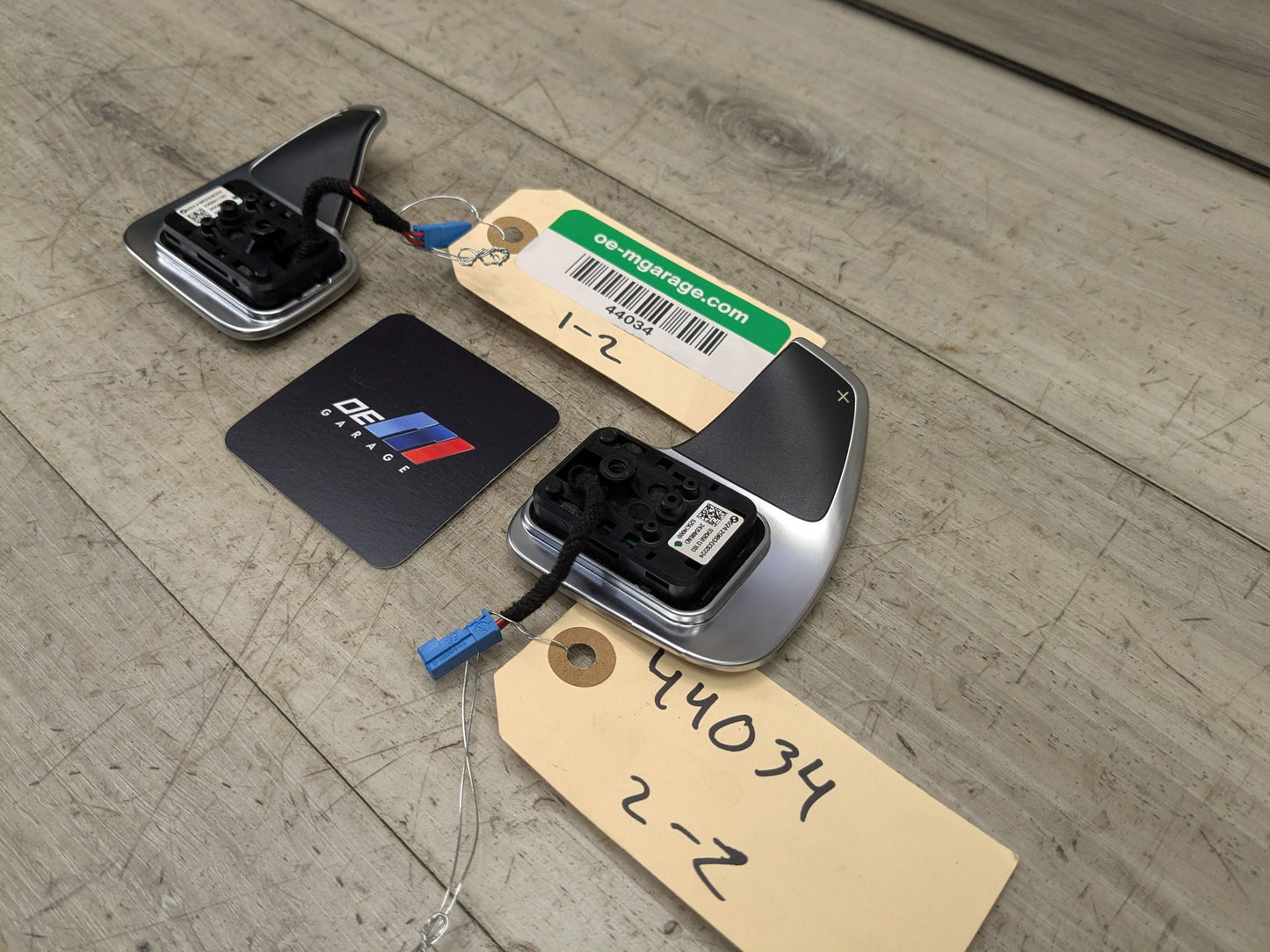 OEM BMW F15 F25 F30 F32 F33 F36 F48 X1 X3 X5 AT Paddle Shifter Plus Minus PAIR