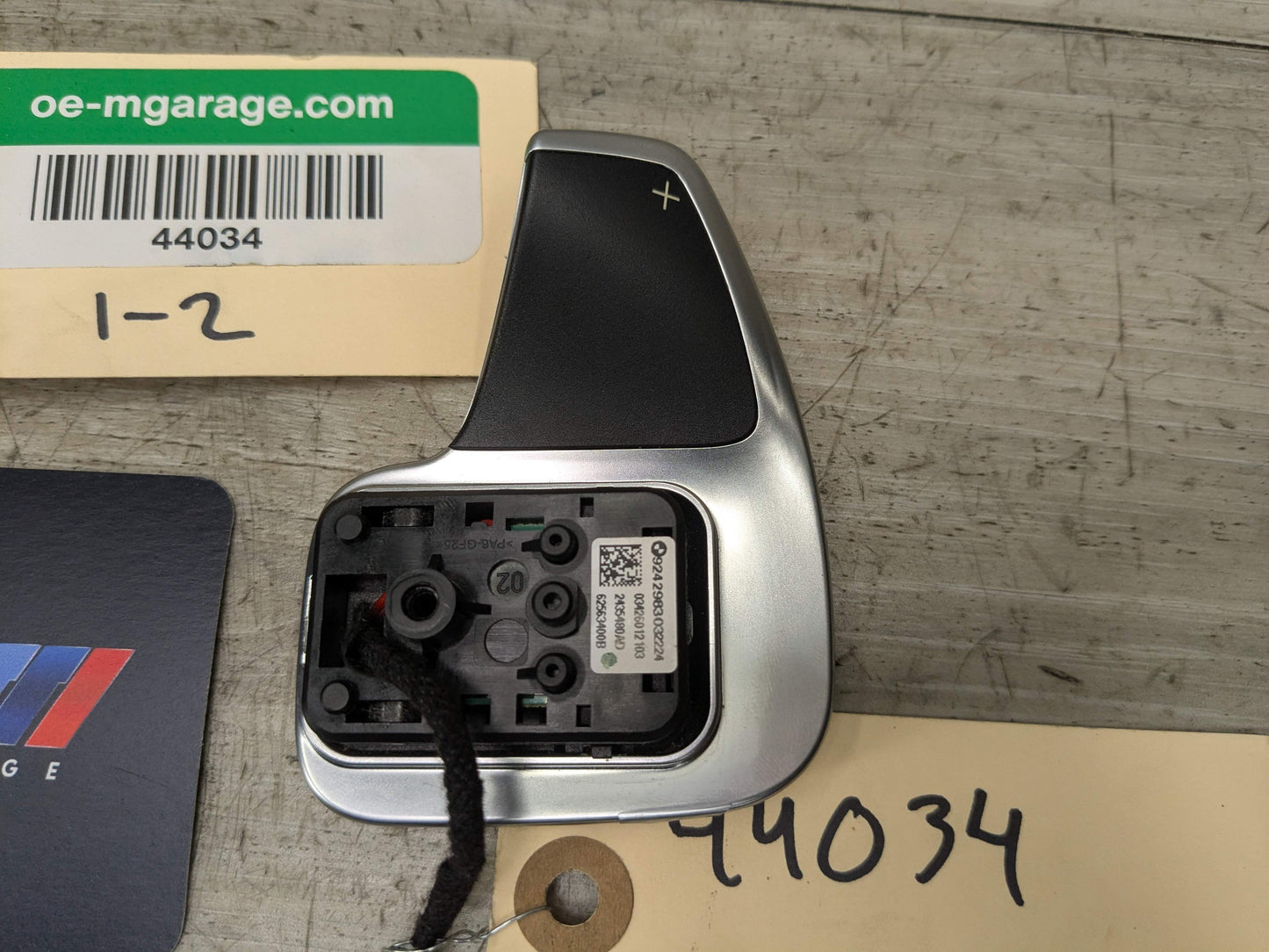 OEM BMW F15 F25 F30 F32 F33 F36 F48 X1 X3 X5 AT Paddle Shifter Plus Minus PAIR