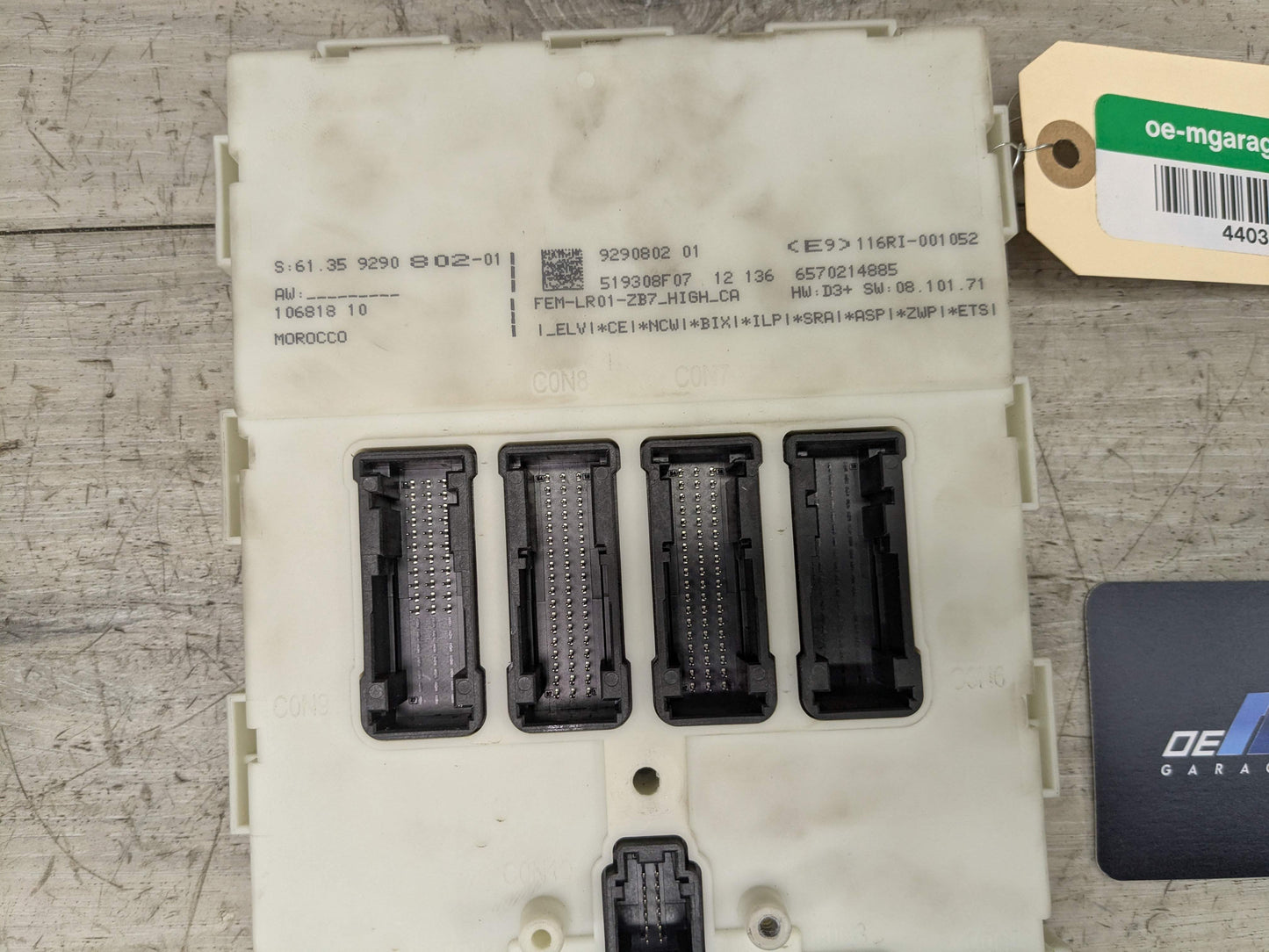 OEM BMW F30 F32 F33 F36 F80 F82 F83 M3 M4 Body Control Junction Box Module FEM