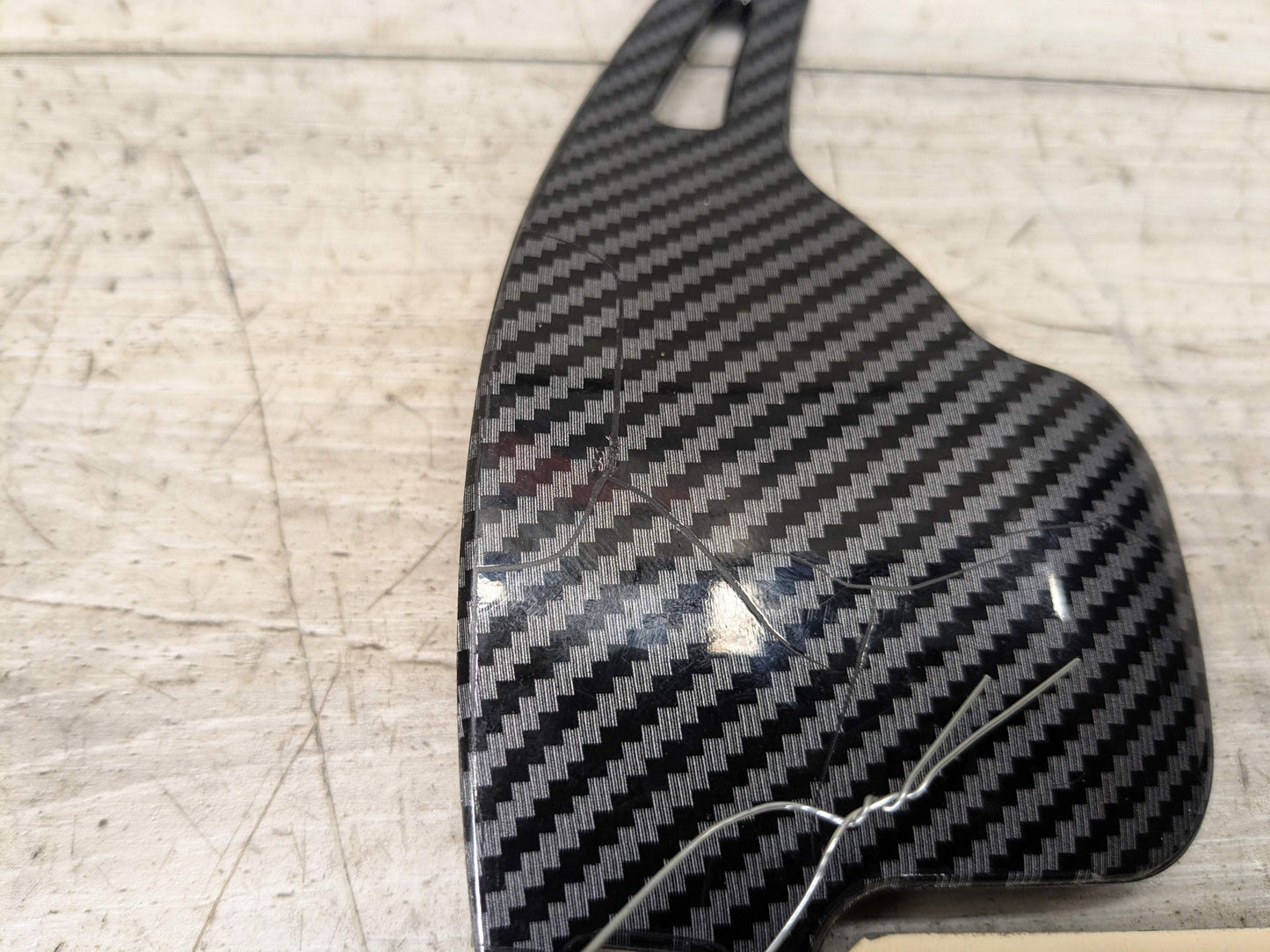 *OEM BMW F30 F32 F33 F36 Steering Wheel Paddle Shifters w/ Center Console Trim