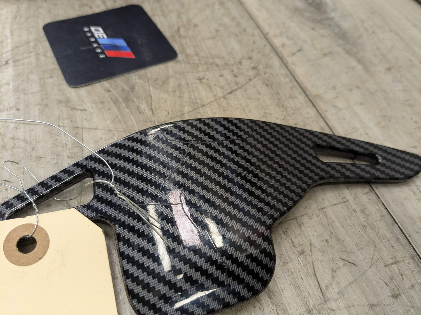 *OEM BMW F30 F32 F33 F36 Steering Wheel Paddle Shifters w/ Center Console Trim