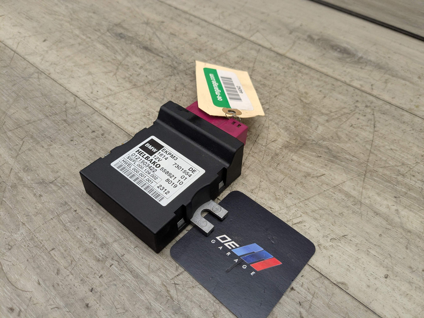 OEM BMW F02 F10 F25 F30 F32 F36 Helbako Fuel Pump Relay Control Module EKPM3