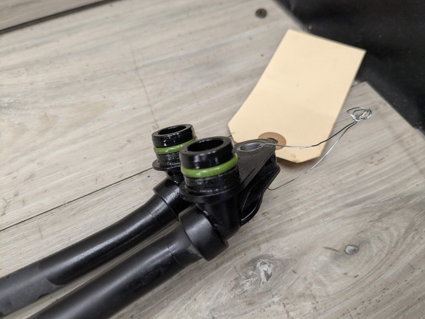 OEM BMW F30 F32 F36 335 435 Engine N55 Transmission Oil Cooler Lines Pipes Hoses