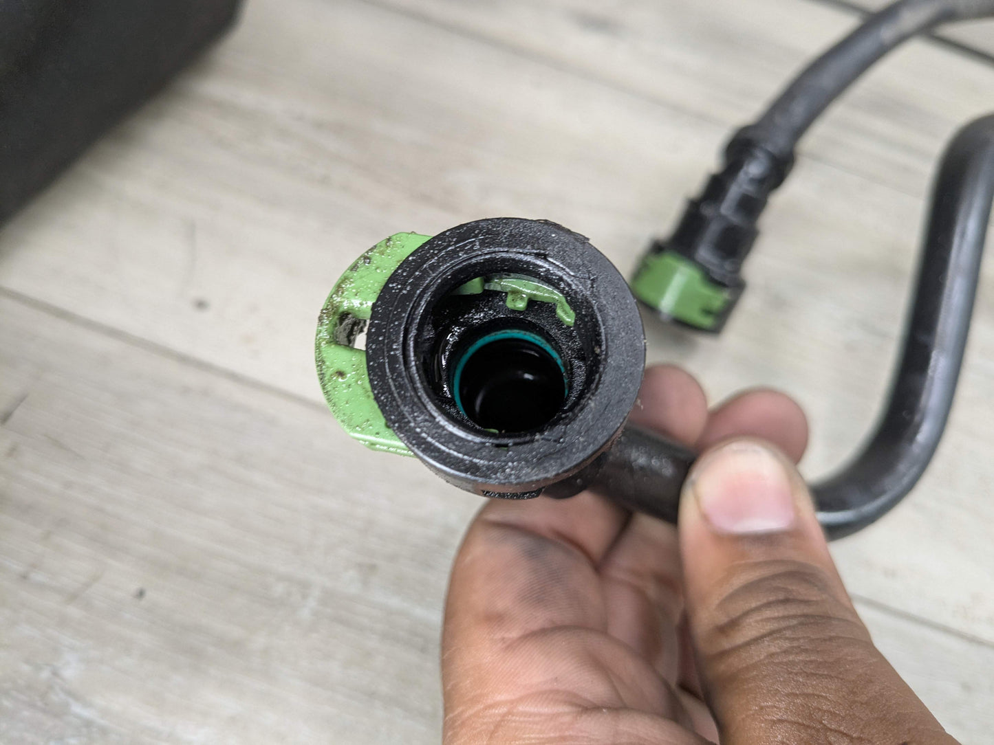 OEM BMW F30 F32 F36 335 435 Engine N55 Transmission Oil Cooler Lines Pipes Hoses