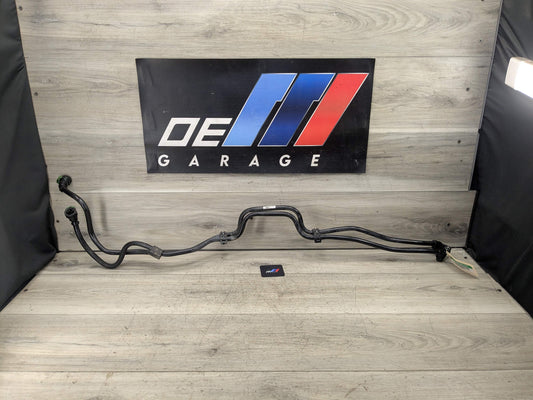 OEM BMW F30 F32 F36 335 435 Engine N55 Transmission Oil Cooler Lines Pipes Hoses