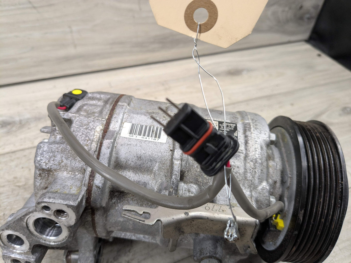 OEM BMW F97 G01 G20 G22 G23 G26 G42 G80 G82 AC Compressor Clutch A/C Pump Pulley