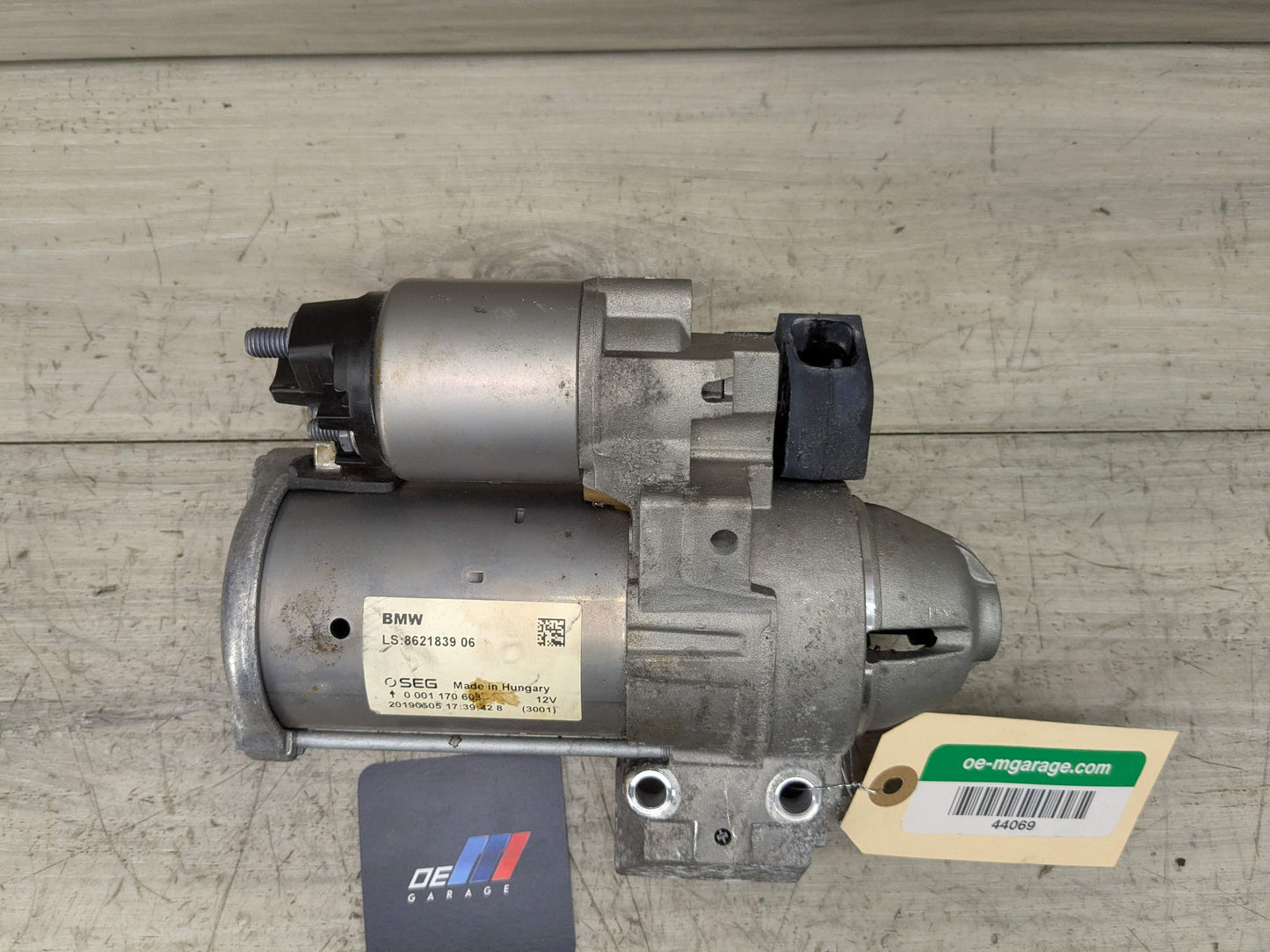 16-21 OEM BMW F22 F30 F32 F33 F36 G01 G30 330 430 530 Engine B46 Starter Motor