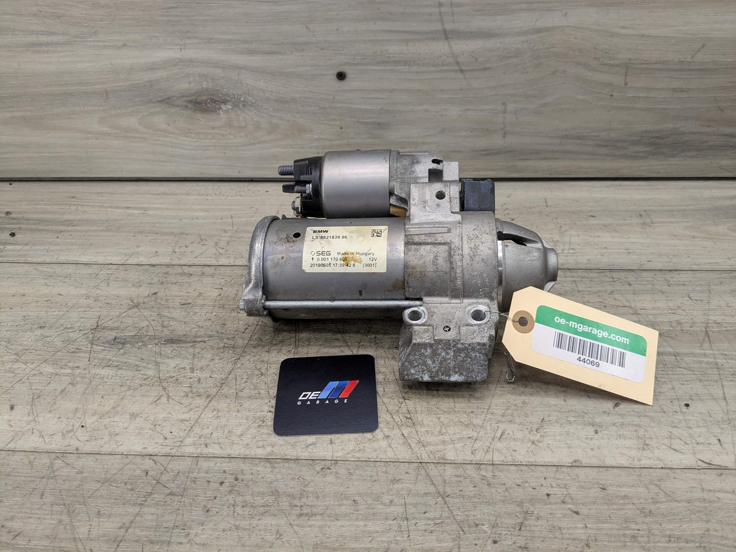 16-21 OEM BMW F22 F30 F32 F33 F36 G01 G30 330 430 530 Engine B46 Starter Motor