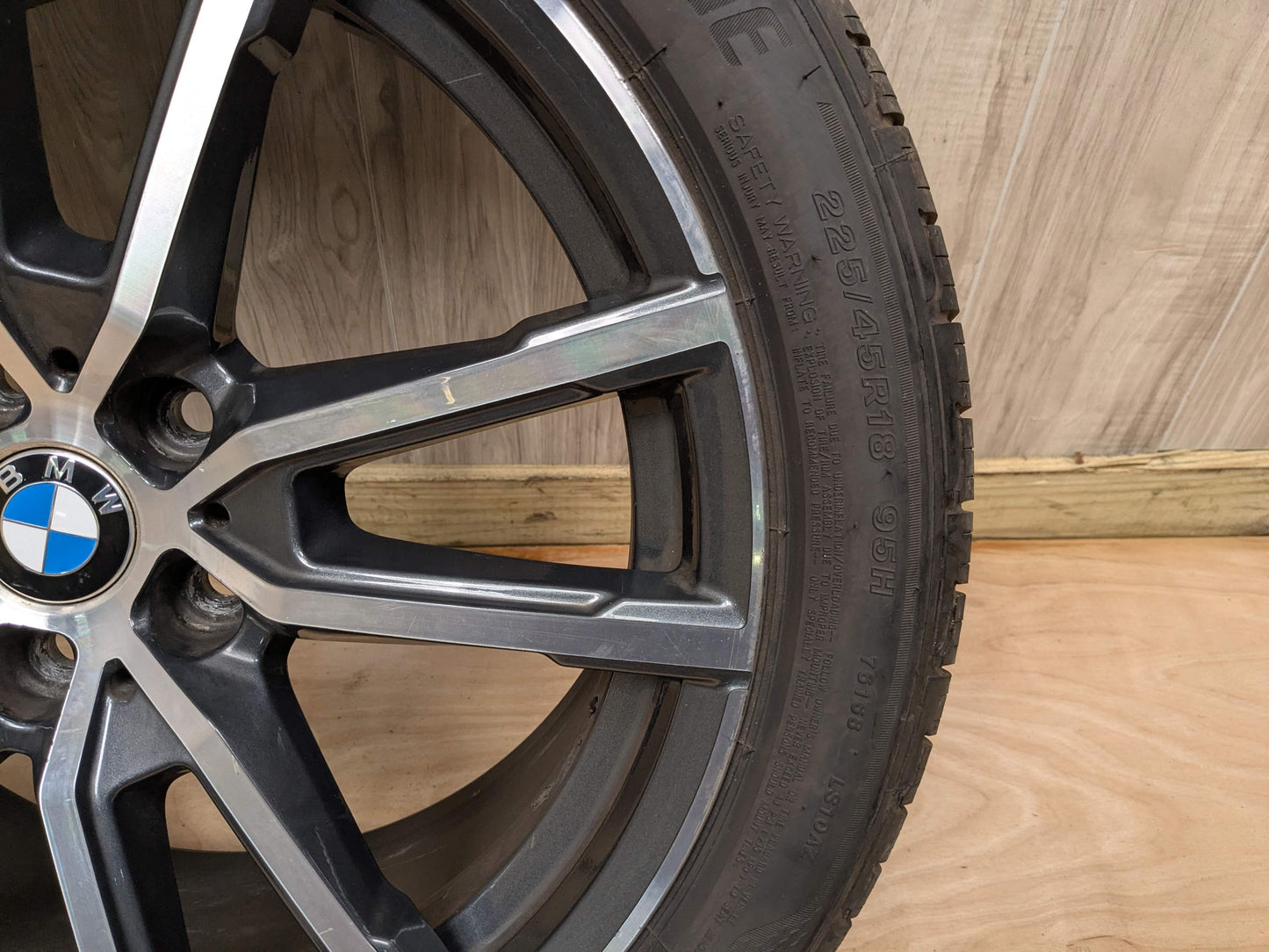 *OEM BMW G20 G22 G23 G42 330 M340 FRONT Rim Wheel 18x7.5 ET25 V-spoke Style 780