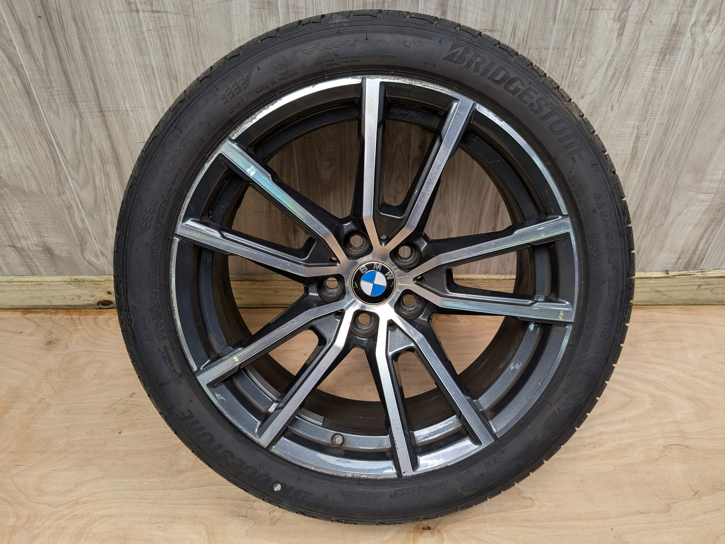 *OEM BMW G20 G22 G23 G42 330 M340 FRONT Rim Wheel 18x7.5 ET25 V-spoke Style 780