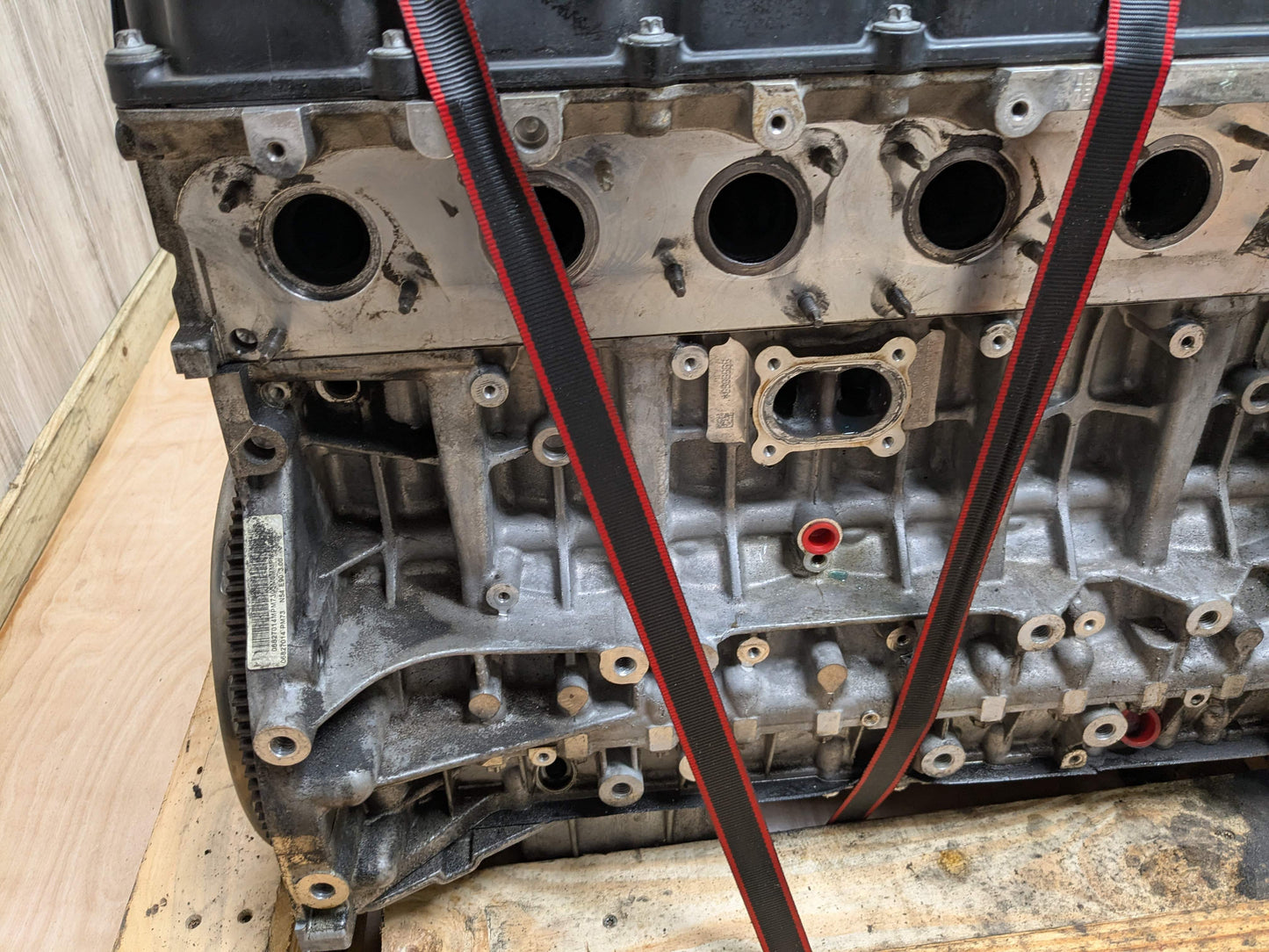 07-09 OEM BMW E88 E92 E93 E90 Long Block 8 Bolt N54 RWD ENGINE MOTOR 127k Ran!