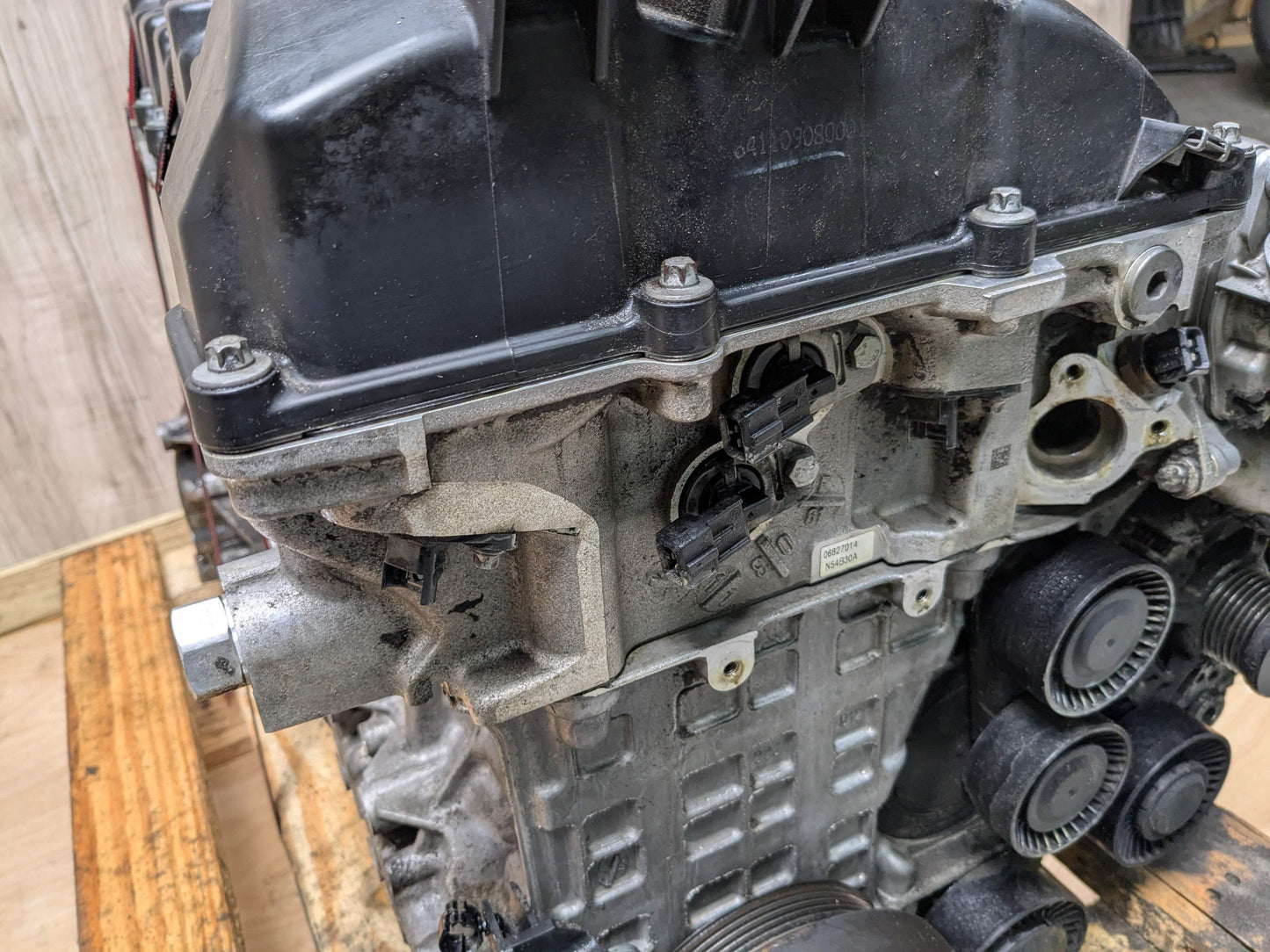 07-09 OEM BMW E88 E92 E93 E90 Long Block 8 Bolt N54 RWD ENGINE MOTOR 127k Ran!
