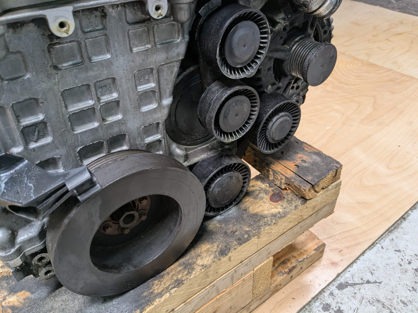 07-09 OEM BMW E88 E92 E93 E90 Long Block 8 Bolt N54 RWD ENGINE MOTOR 127k Ran!