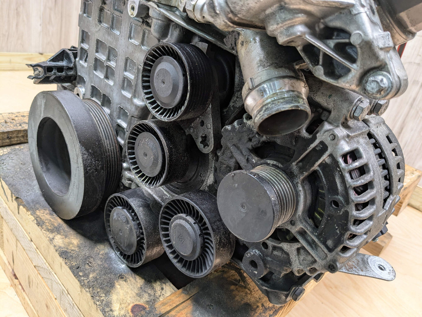 07-09 OEM BMW E88 E92 E93 E90 Long Block 8 Bolt N54 RWD ENGINE MOTOR 127k Ran!