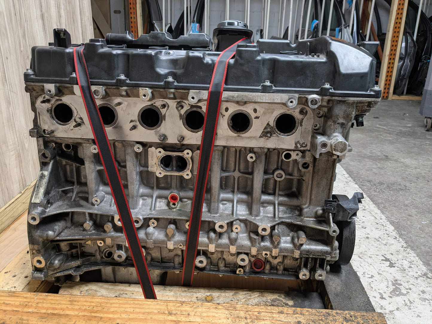 07-09 OEM BMW E88 E92 E93 E90 Long Block 8 Bolt N54 RWD ENGINE MOTOR 127k Ran!