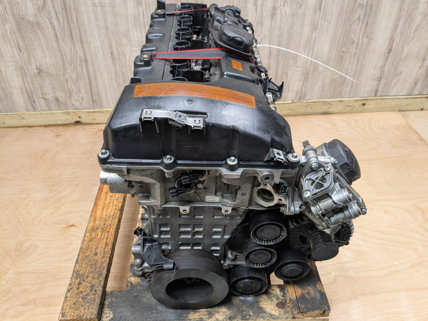 07-09 OEM BMW E88 E92 E93 E90 Long Block 8 Bolt N54 RWD ENGINE MOTOR 127k Ran!