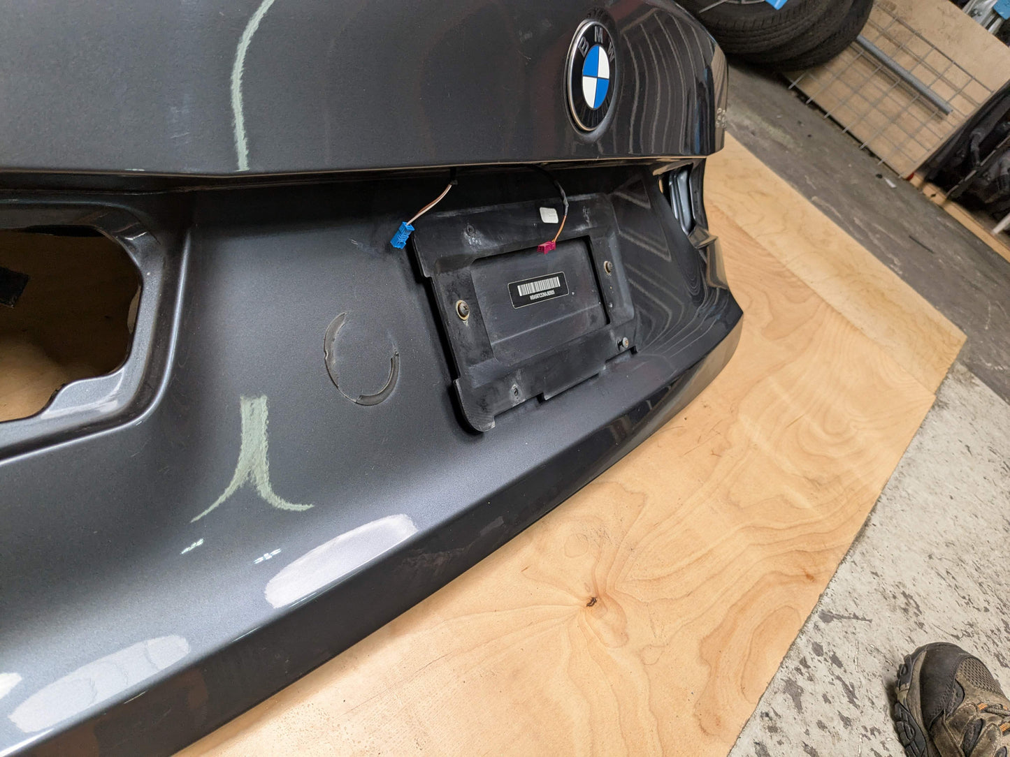 *19-25 OEM BMW G20 G80 330 M340 M3 Rear Trunk Lid Panel Deck Shell Gray B39