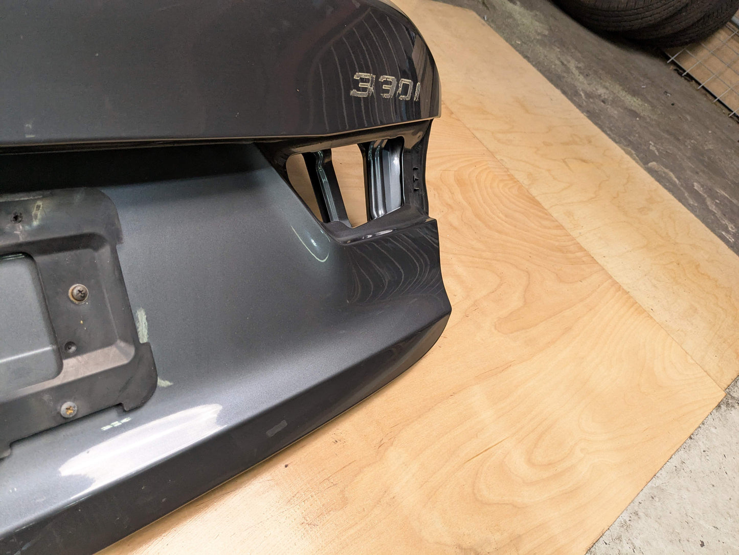 *19-25 OEM BMW G20 G80 330 M340 M3 Rear Trunk Lid Panel Deck Shell Gray B39