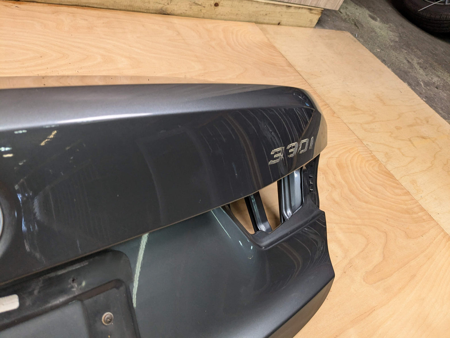 *19-25 OEM BMW G20 G80 330 M340 M3 Rear Trunk Lid Panel Deck Shell Gray B39