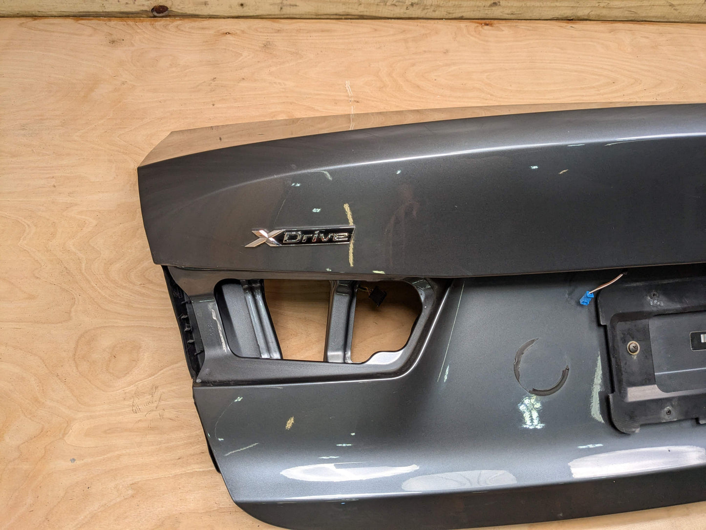 *19-25 OEM BMW G20 G80 330 M340 M3 Rear Trunk Lid Panel Deck Shell Gray B39