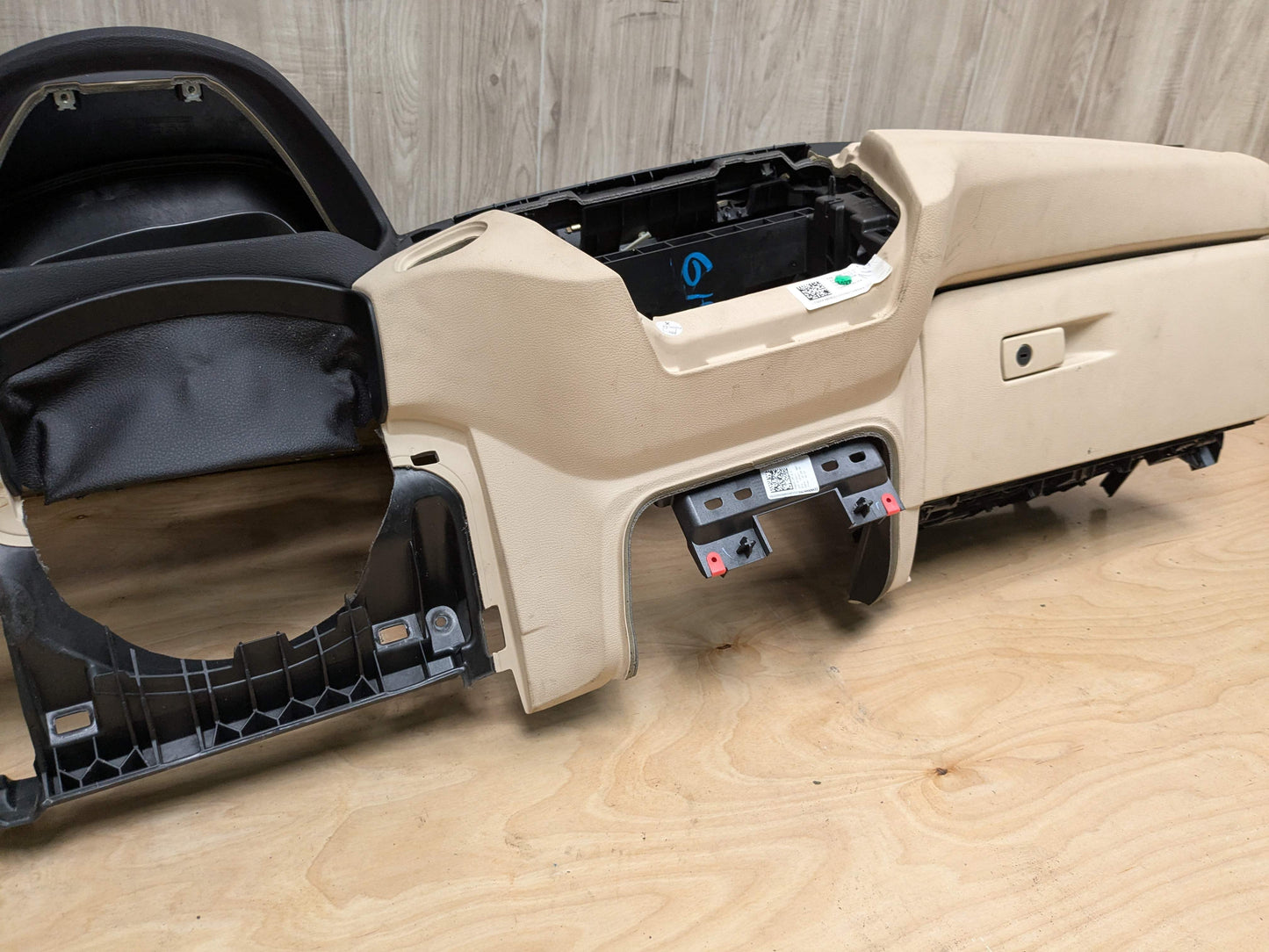 16-23 OEM BMW F39 F48 X1 X2 Dashboard Cover Trim Dash Panel Beige/Black