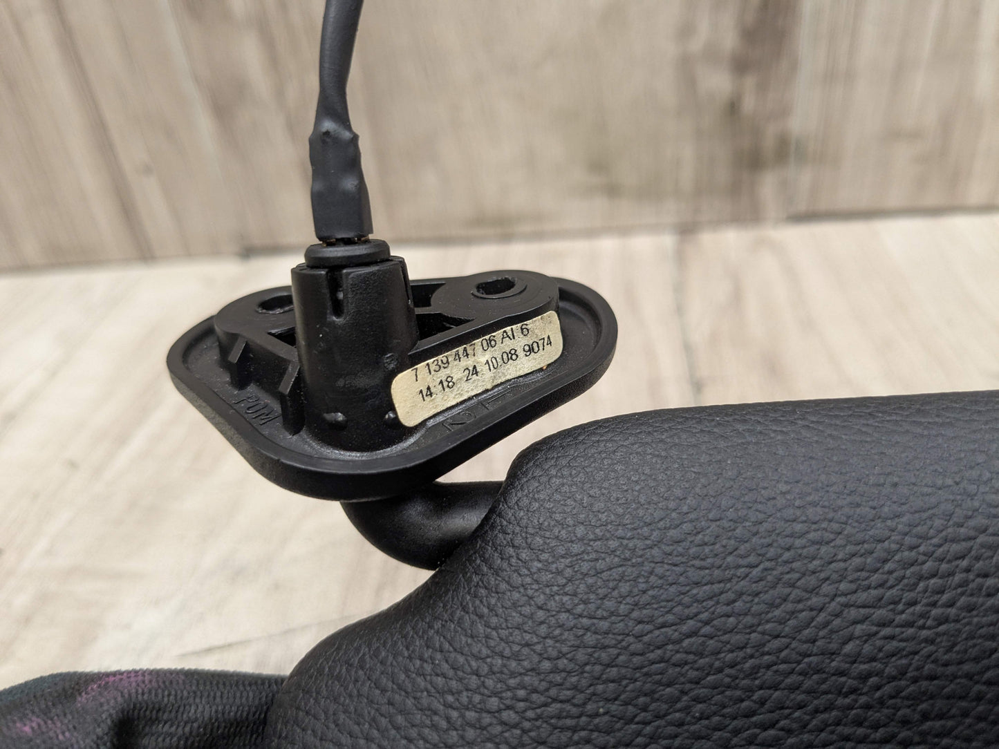 07-13 OEM BMW E88 E93 128 328 335 M3 Convertible Sun Visor Black Pair SET