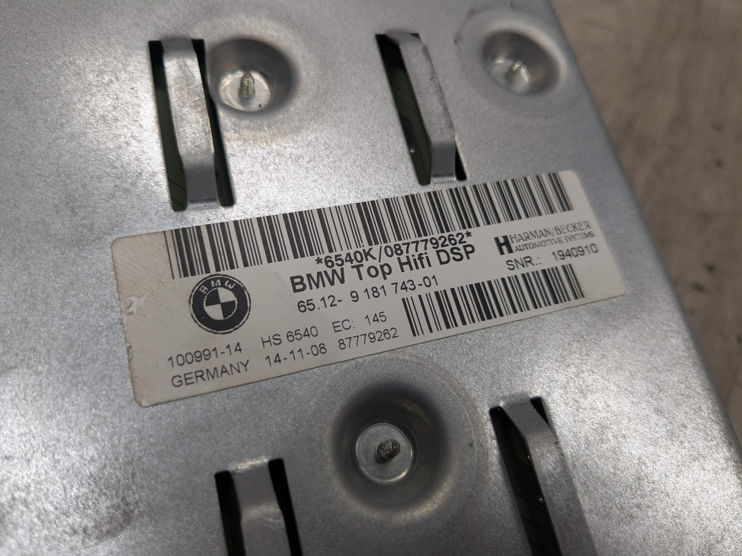 OEM BMW E60 E82 E90 E92 E93 328 335 Logic 7 Stereo Audio Small AMP Amplifier L7