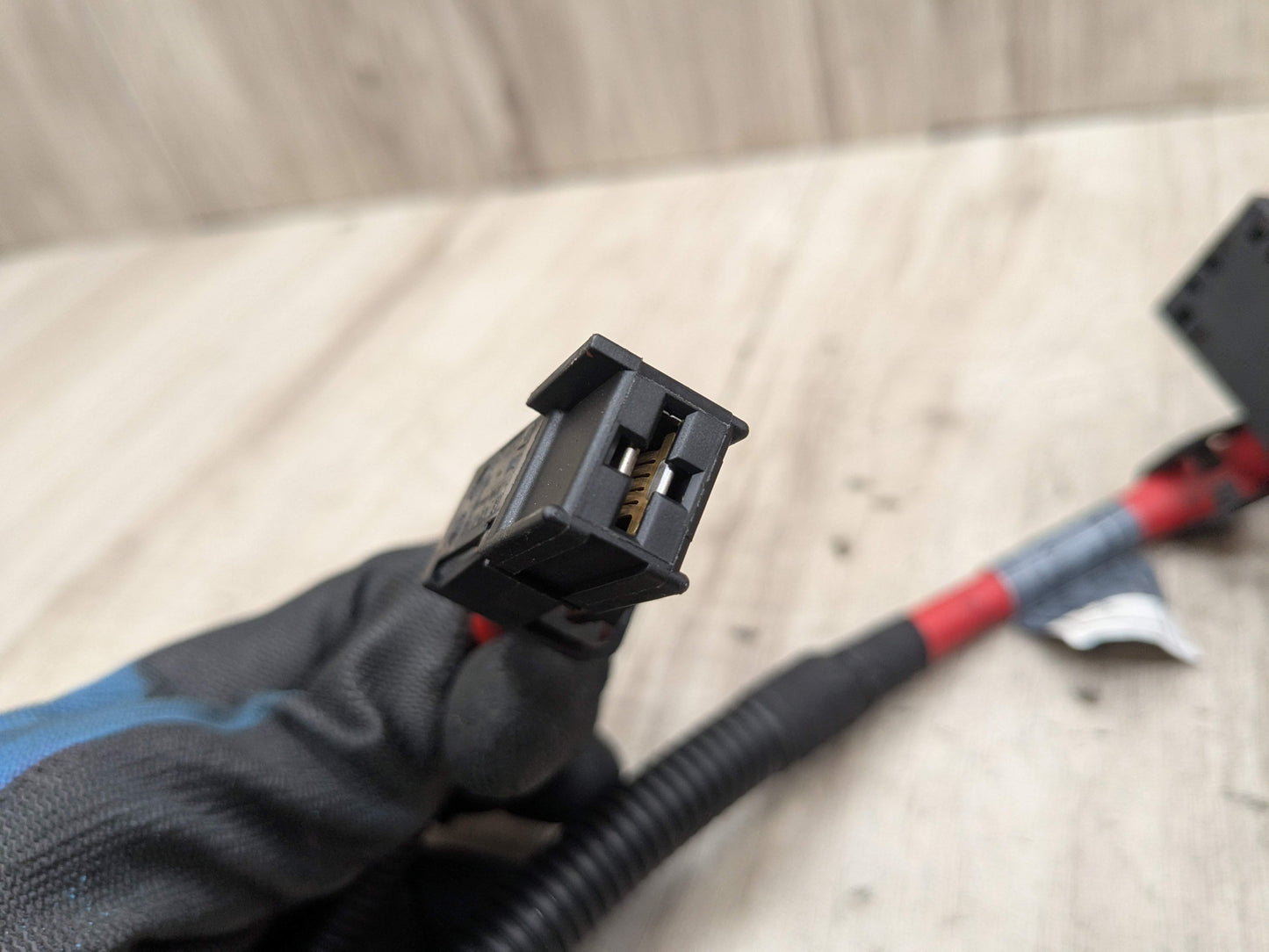 07-13 OEM BMW E93 328 335 M3 Convertible Battery Terminal Positive Red Cable