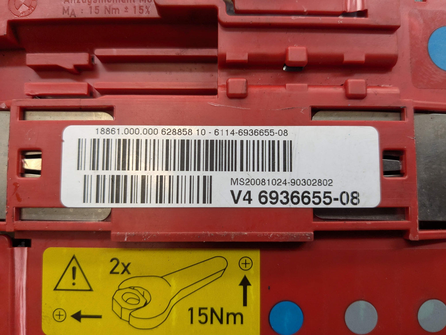 OEM BMW E82 E88 E90 E92 Battery Power Junction Distribution Fuse Box Voltage