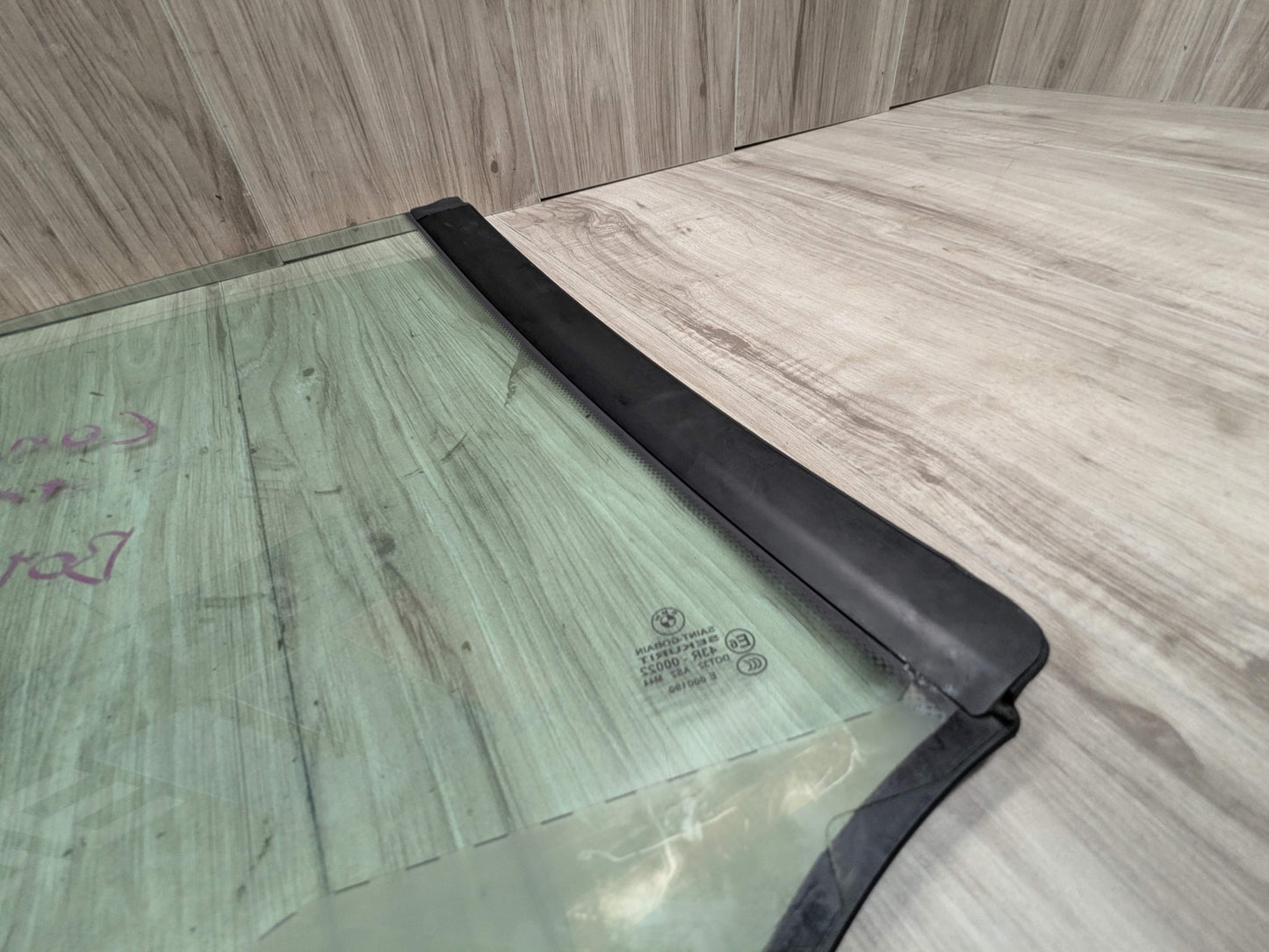 07-13 OEM BMW E93 335 M3 Convertible Rear Left Driver Side Window Glass