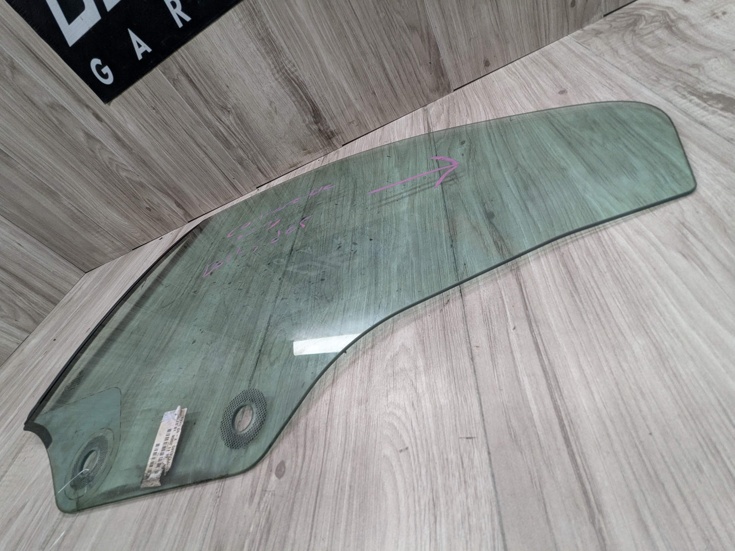 07-13 OEM BMW E93 335 M3 Convertible Rear Left Driver Side Window Glass