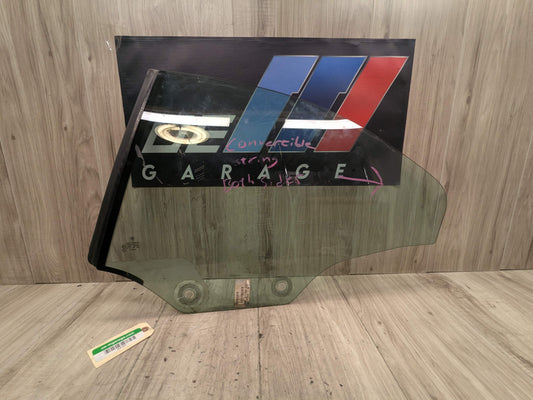 07-13 OEM BMW E93 335 M3 Convertible Rear Left Driver Side Window Glass