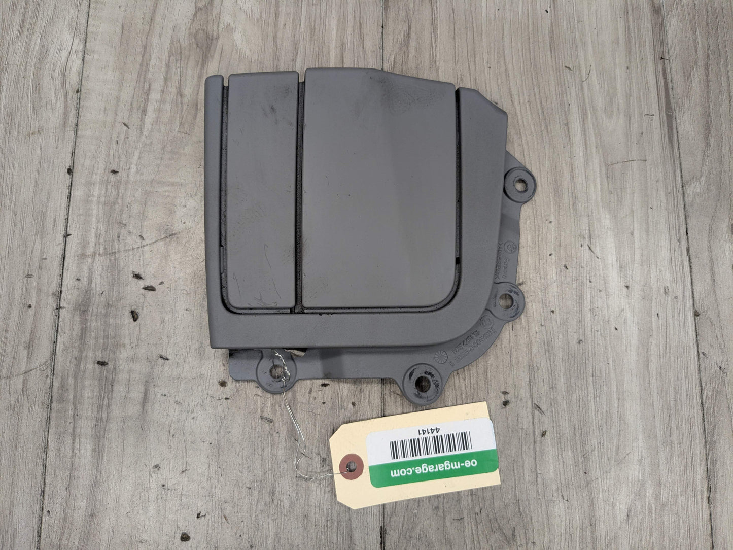 07-13 OEM BMW E93 328 335 M3 Left Driver Convertible Folding Top Hinge Flap Gray