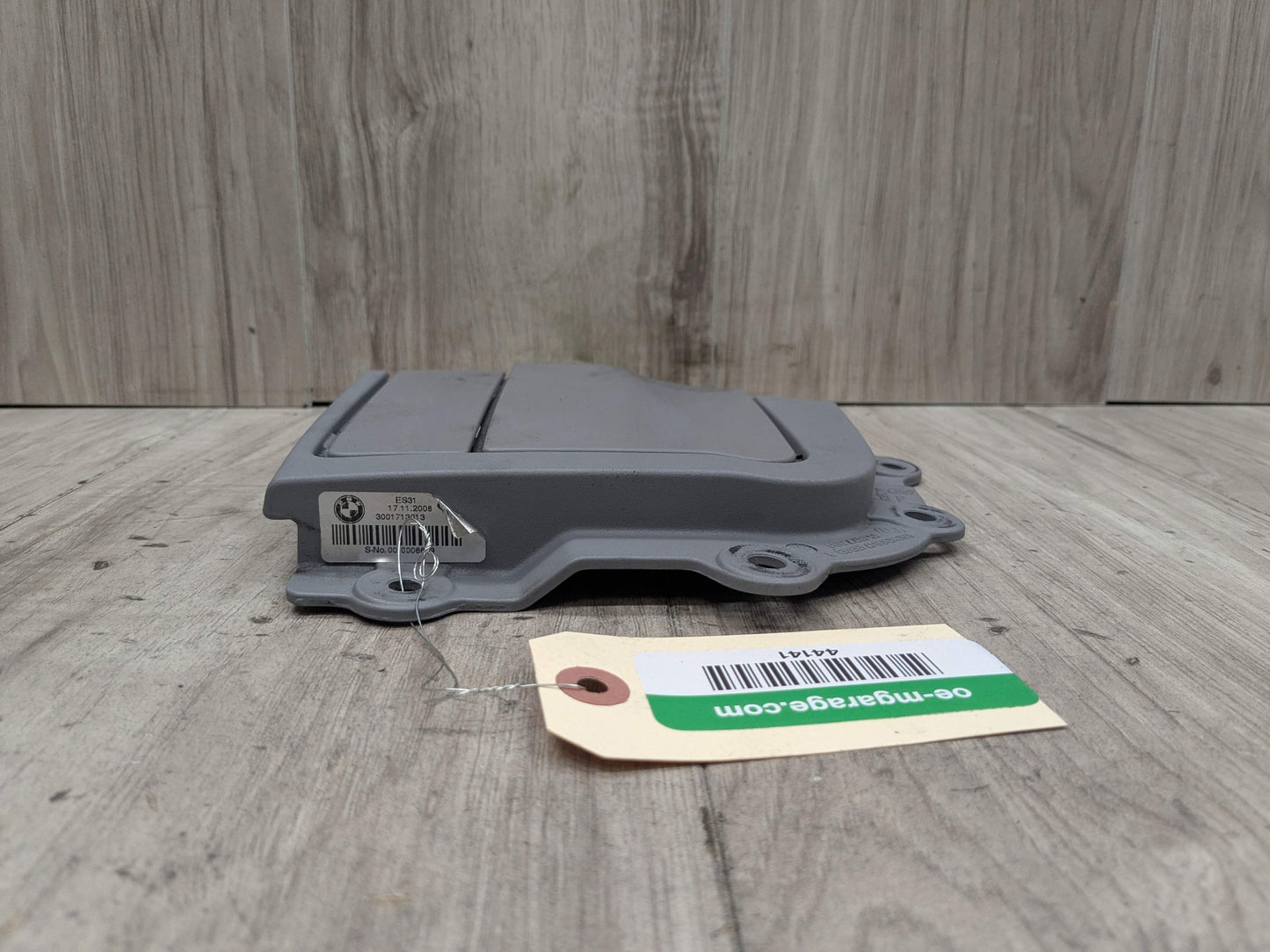 07-13 OEM BMW E93 328 335 M3 Left Driver Convertible Folding Top Hinge Flap Gray