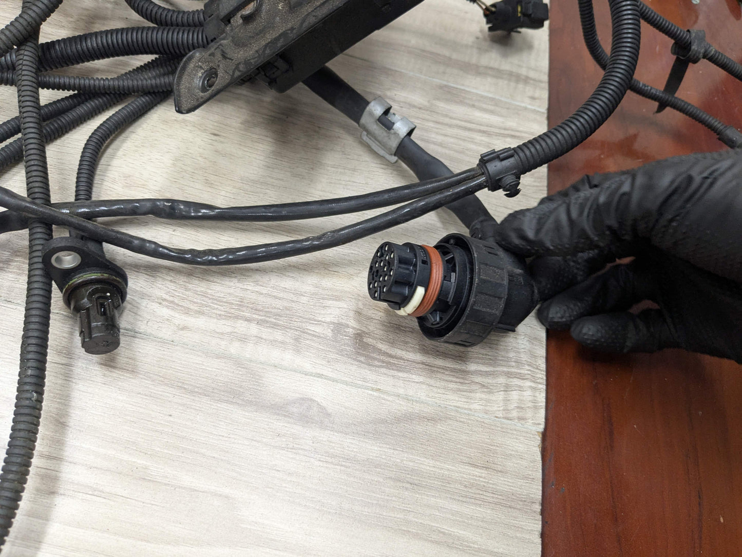 07-10 OEM BMW E90 E92 E93 335 335is N54 Engine Wiring Harness