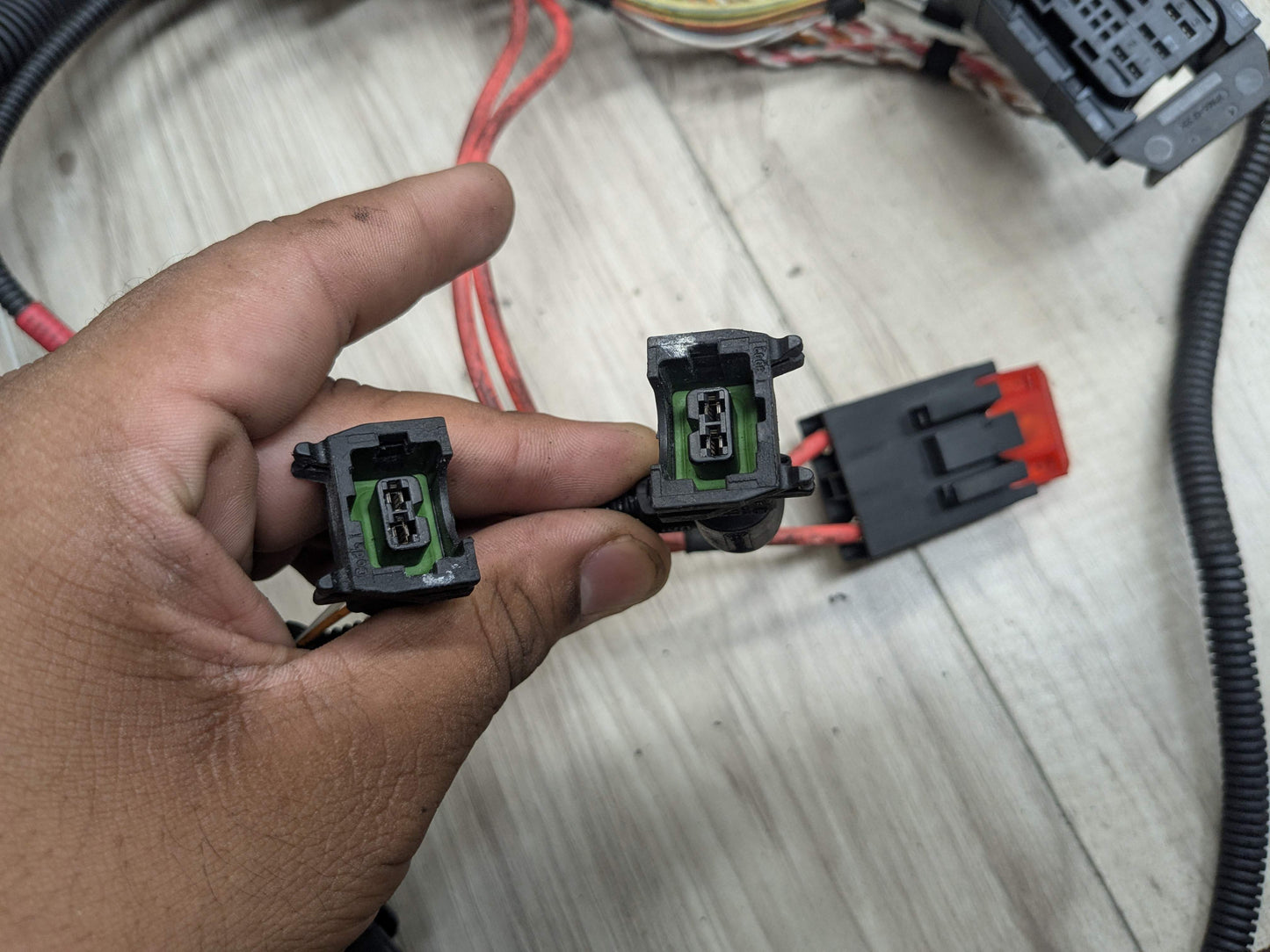 07-10 OEM BMW E90 E92 E93 335 335is N54 Engine Wiring Harness