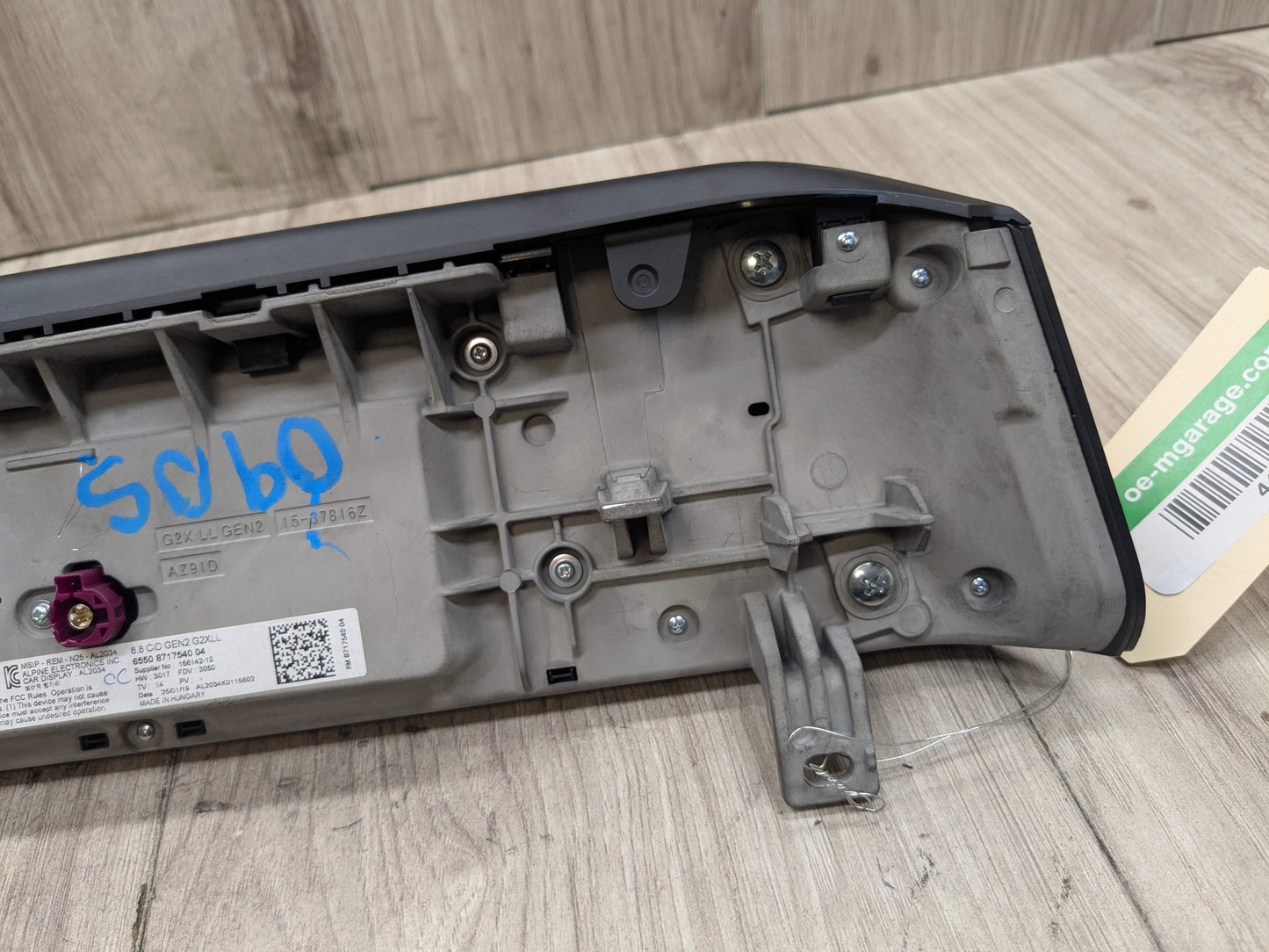 OEM BMW G20 G22 G23 G42 G80 G82 G83 CID Navigation Monitor Display Screen 8.8"