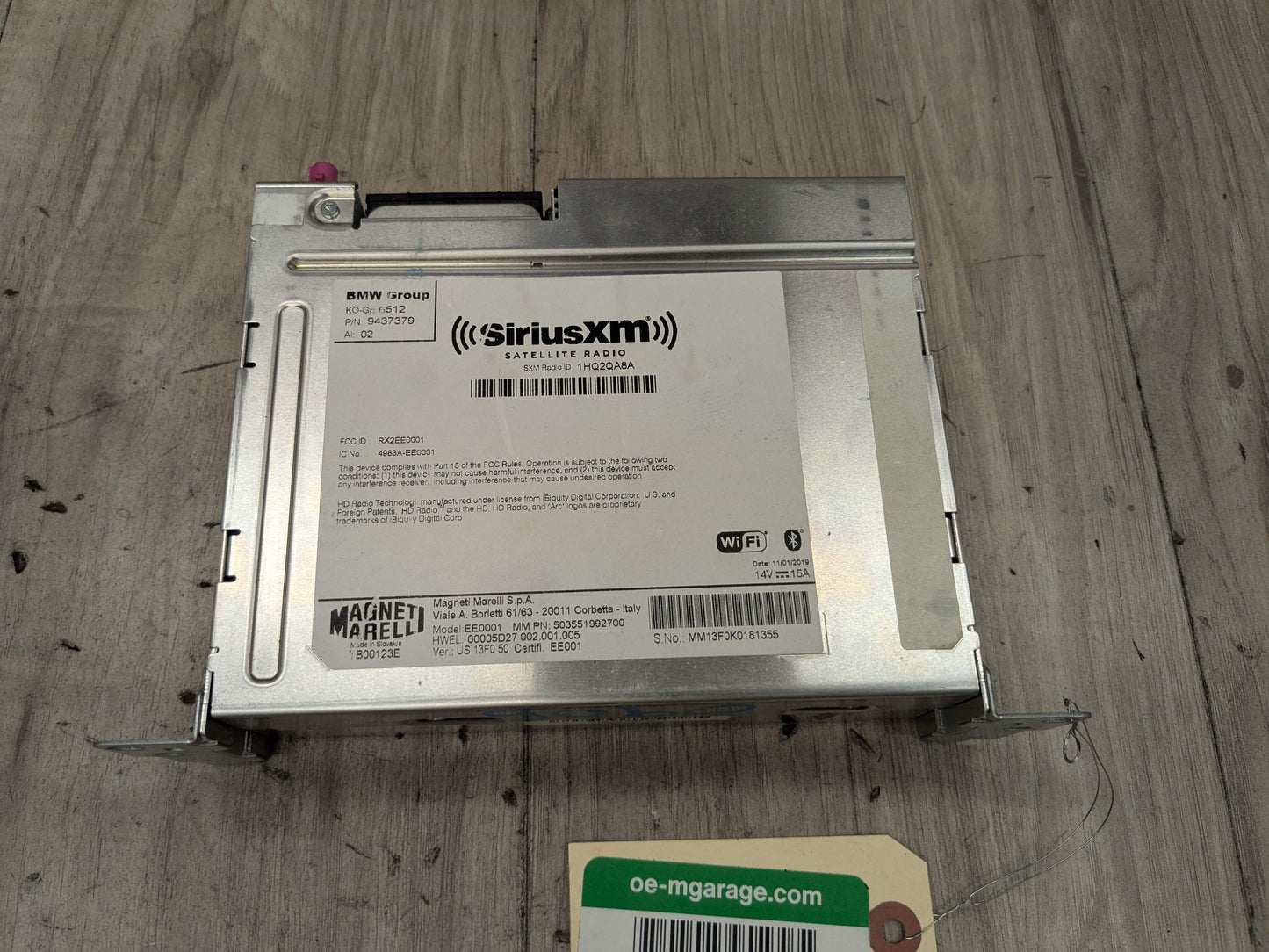 OEM BMW G01 G02 G20 G29 Headunit Head Unit Radio Control Module Media2