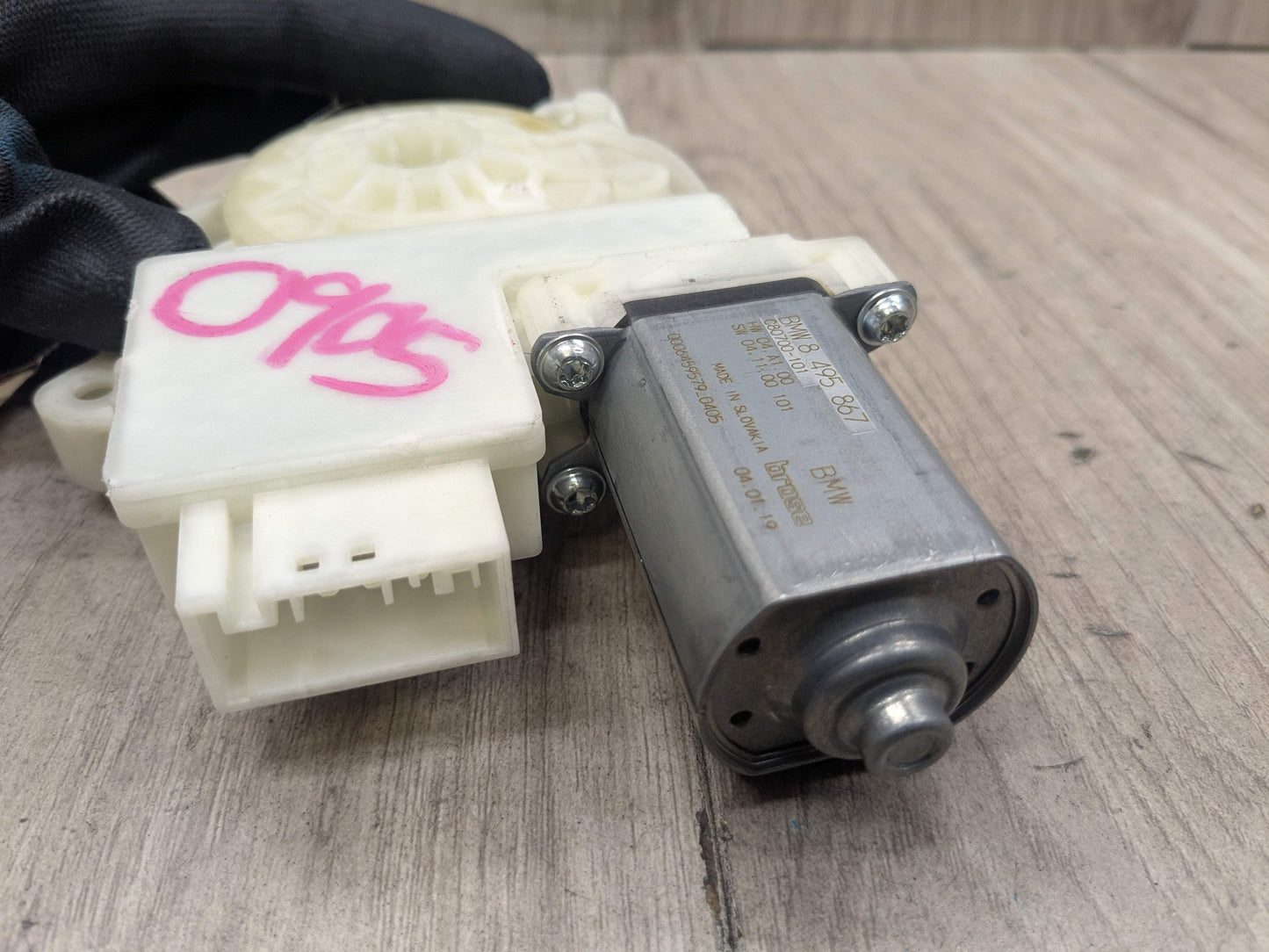 19-24 OEM BMW G20 G80 330 M340 M3 Rear Left Driver Door Window Regulator Motor