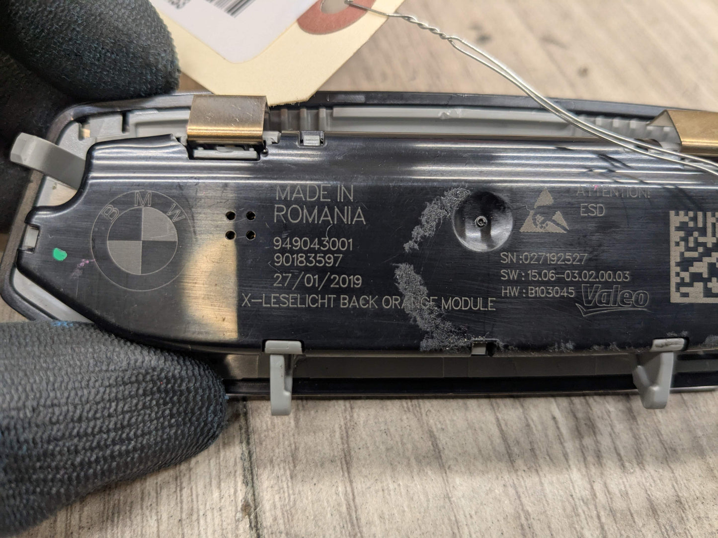 OEM BMW G20 G22  G23 G26 G42 Rear Center Dome Reading Light LED Panel