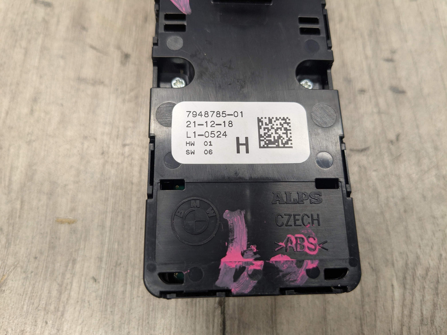 OEM BMW F44 G20 G26 G80 330 M340 Front Left Driver Window Control Switch Button