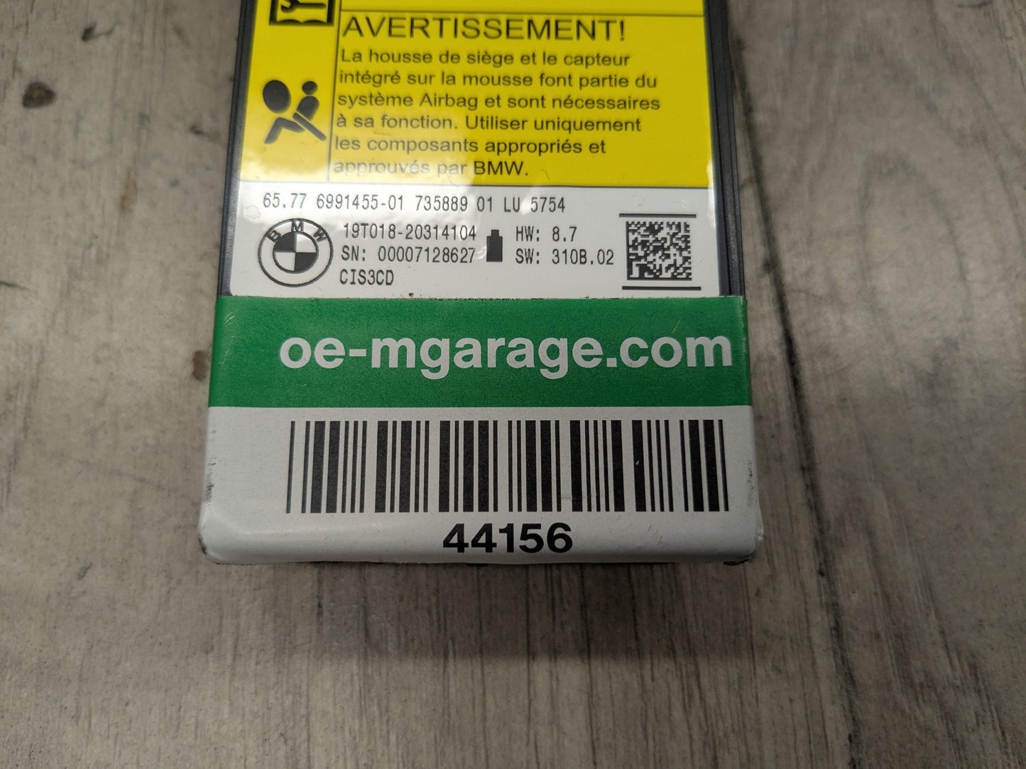 OEM BMW F90 F97 G01 G12 G20 G26 G30 Front Left Right Seat Occupant Sensor Module