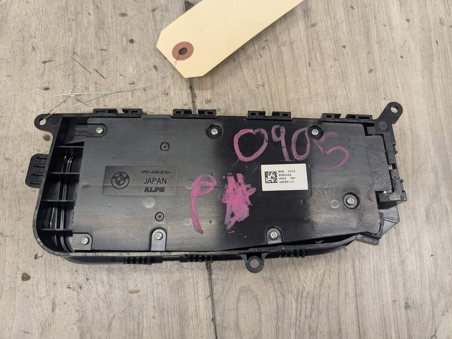 19-24 OEM BMW F97 G01 G20 G26 Front Right Passenger Seat Adjust Control Switch