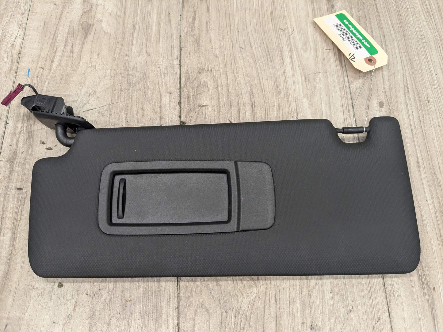 19-24 OEM BMW G20 G80 330 M340 M3 Left Driver Side Interior Sun Visor Black
