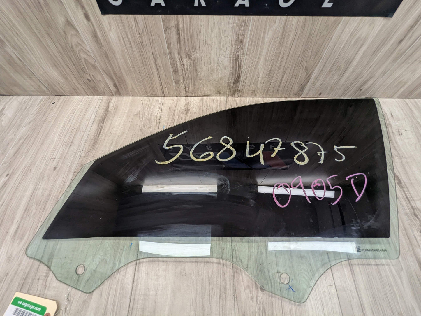 19-25 OEM BMW G20 G80 330 M340 M3 Front Left Driver Door Window Glass Tinted