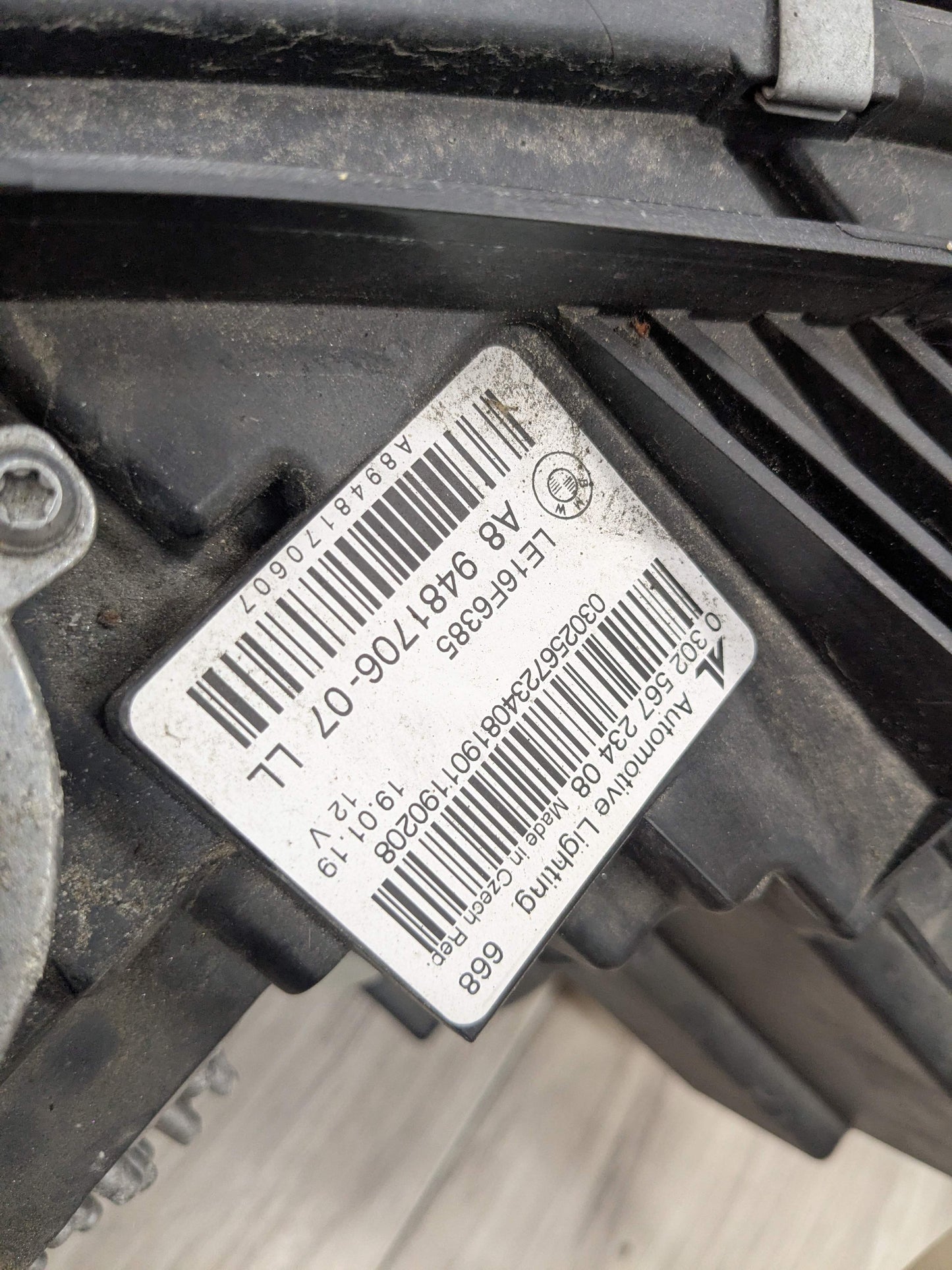 *19-21 OEM BMW G20 330 M340 Right Passenger Side LED AHL Headlight w Modules