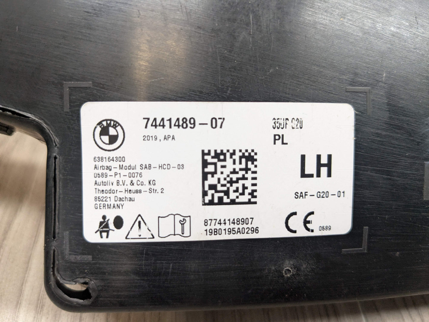 OEM BMW G20 G26 G80 330 M340 430 M440 M3 Front Left Driver Seat Air Bag Airbag