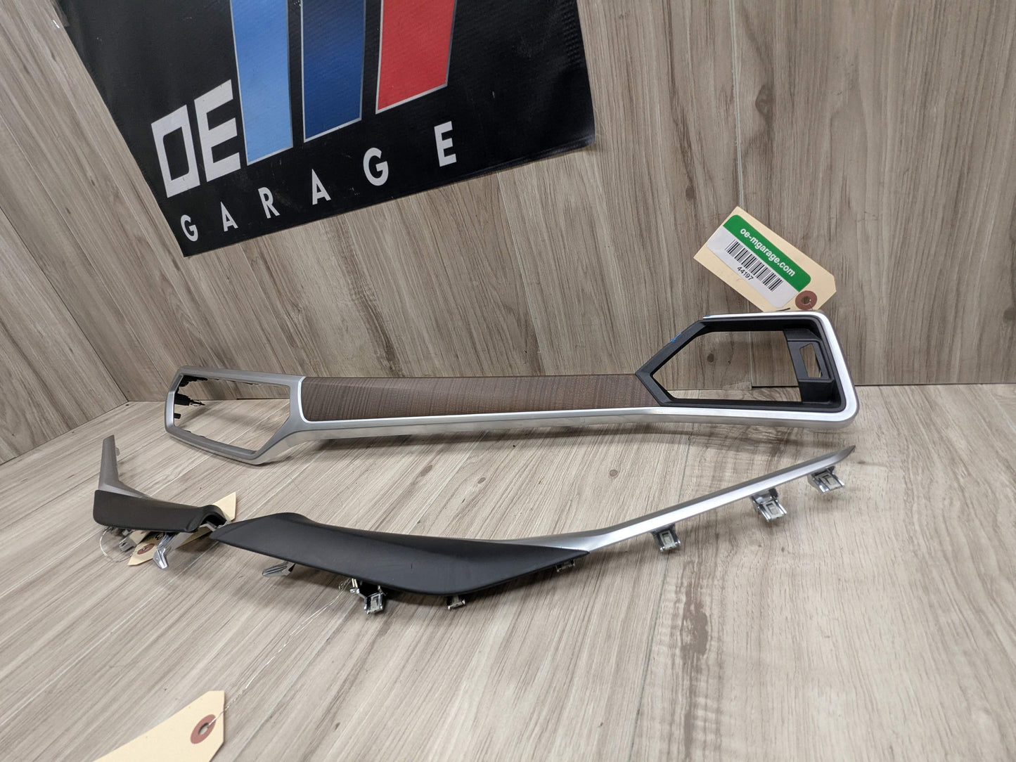 OEM BMW G20 G22 G23 G26 G80 G82 Dashboard Panel Center Trim Bezel Maple Wood