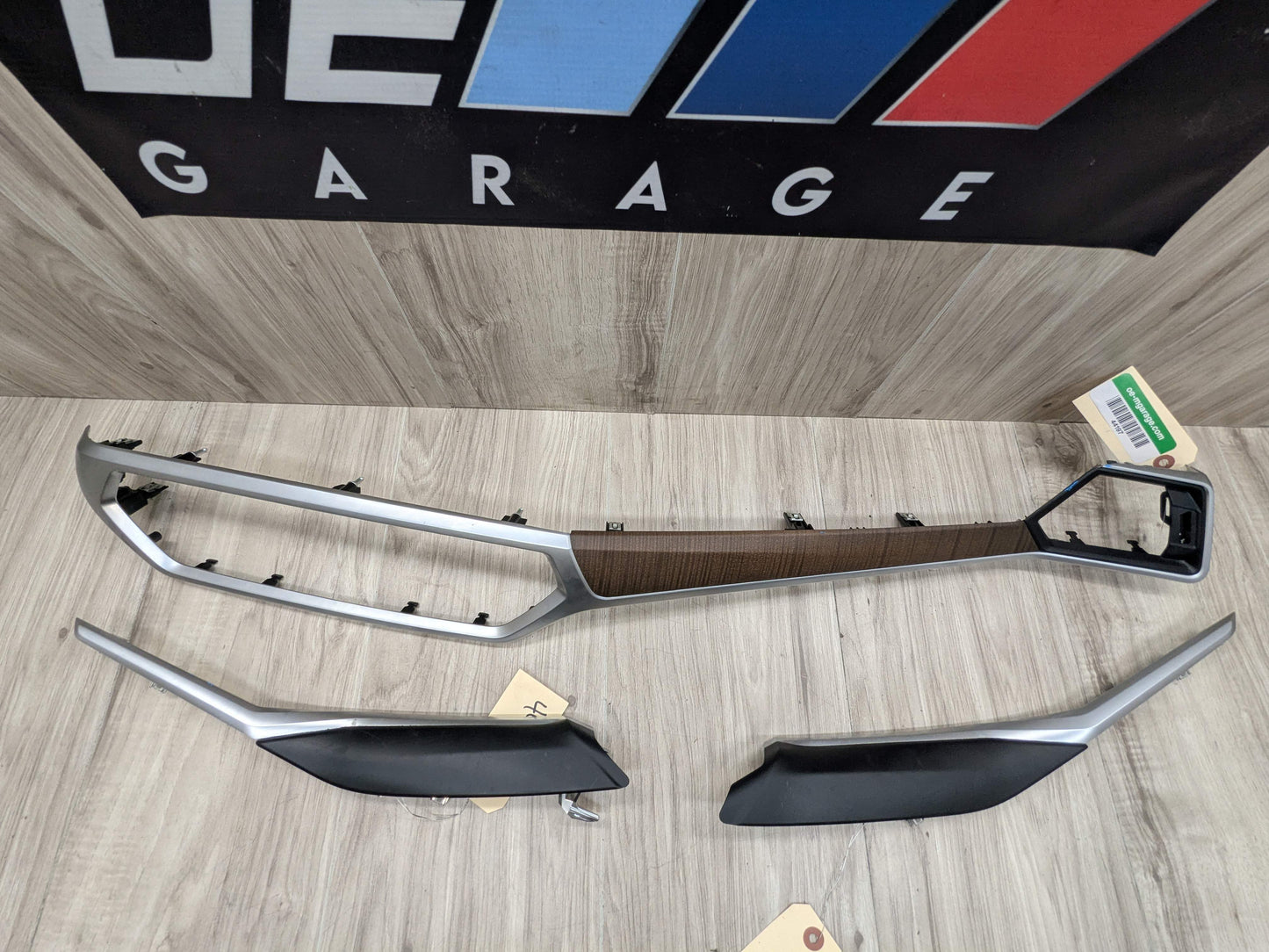 OEM BMW G20 G22 G23 G26 G80 G82 Dashboard Panel Center Trim Bezel Maple Wood