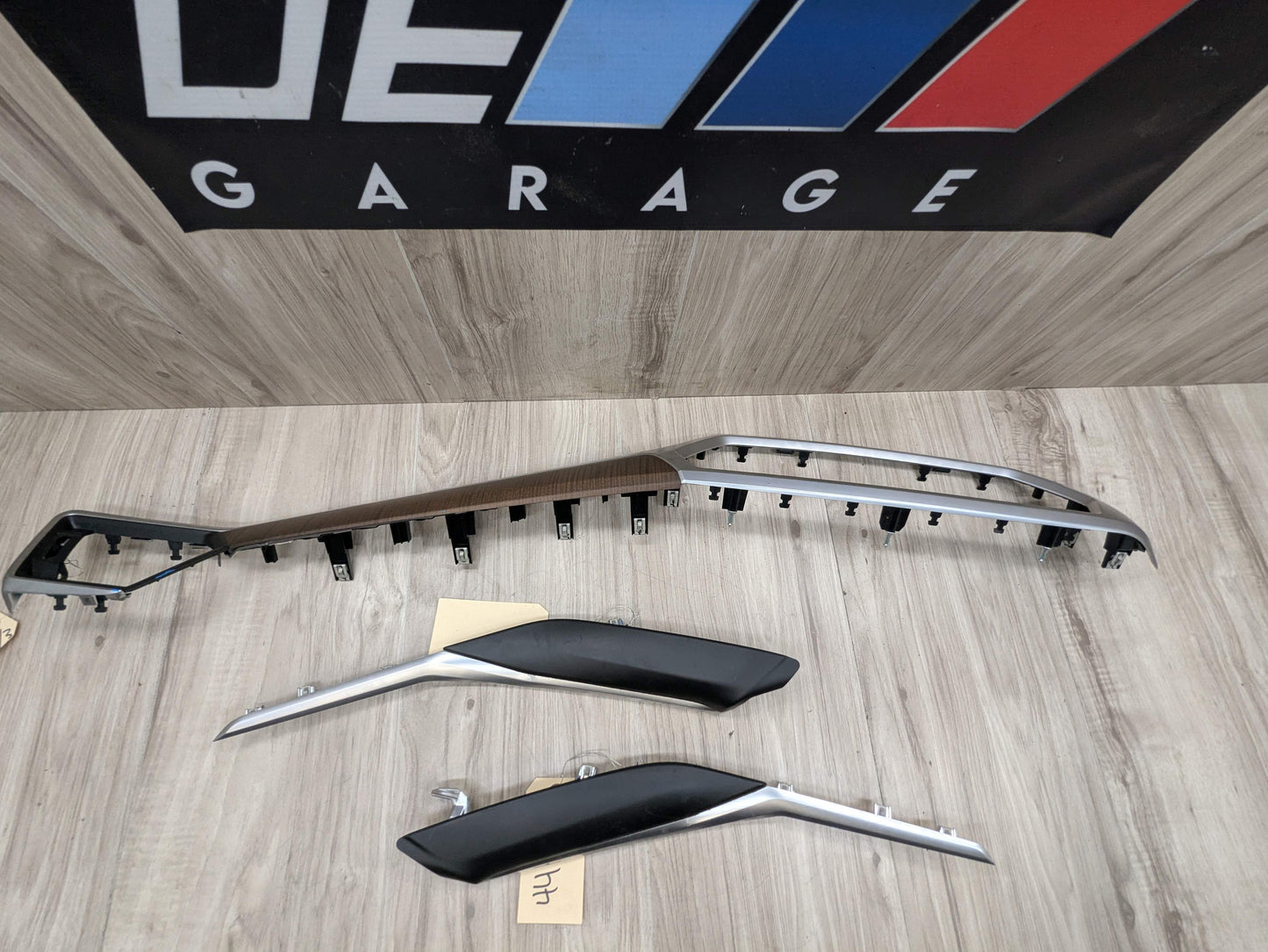 OEM BMW G20 G22 G23 G26 G80 G82 Dashboard Panel Center Trim Bezel Maple Wood